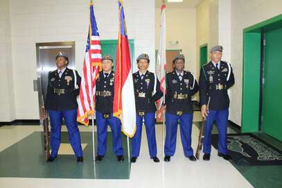Phillip O. Berry Academy of Technology Performs Color Guard During the Charlotte  Knights Baseball Game – U.S. Army JROTC